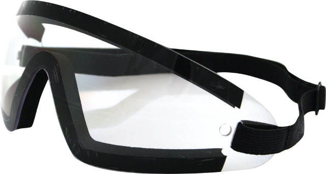Bobster Wrap Around Goggles - Black w/Clear Lens Bobster Wrap Around Goggles - Black w/Clear Lens