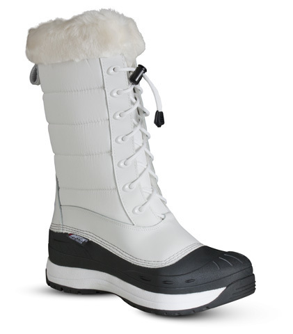 BAFFIN ICELAND - WHITE BOOT SIZE 10 BAFFIN ICELAND - WHITE BOOT SIZE 10