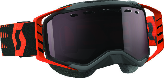 Goggle Prospect Snow Blk/Org A Mp Silver Chrome Lens Goggle Prospect Snow Blk/Org A Mp Silver Chrome Lens