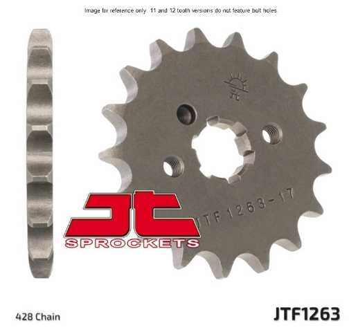 11T 428 Front Sprocket for Honda Kawasaki Suzuki Yamaha  JTF1263.11 11T 428 Front Sprocket for Honda Kawasaki Suzuki Yamaha  JTF1263.11