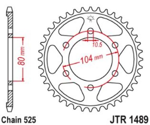 【NEW限定品】 39T 525 JTR1489 ZX-10R Kawasaki 2004-2018 for Sprocket Rear パンツ