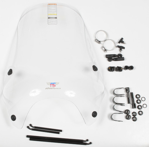 HARLEY FXD, FXDL, FXDX, FXDC DYNA SERIES NATIONAL CYCLE STREET SHIELD N25000 HARLEY FXD, FXDL, FXDX, FXDC DYNA SERIES NATIONAL CYCLE STREET SHIELD N25000