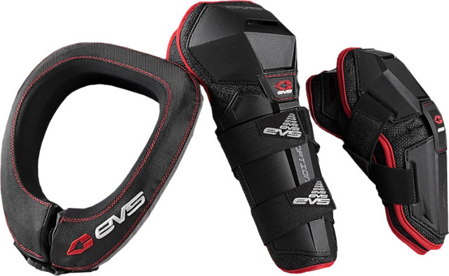 EVS Slam Combo Elbow/Knee Guard Sets & Neck Collar Kit - ATV Moto PeeWee Toddler EVS Slam Combo Elbow/Knee Guard Sets & Neck Collar Kit - ATV Moto PeeWee Toddler