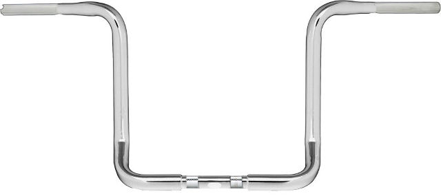 Harley  1.25" Bagger Ape-Hanger Handlebar Chrome 14" H30-0219S-14 Harley  1.25" Bagger Ape-Hanger Handlebar Chrome 14" H30-0219S-14