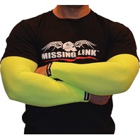 Missing Link SPF 50 Armpro Sleeve Tattoo Biker Warmer Motorcycle All Size XS/XL