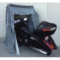Speed-Way Touring Cruiser Large Size Motorcycle Parking Shelter MTT-GRY