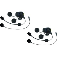 Sena Bluetooth Headset & Intercom w/FM Tuner Universal Microphone Kit- Dual Pack