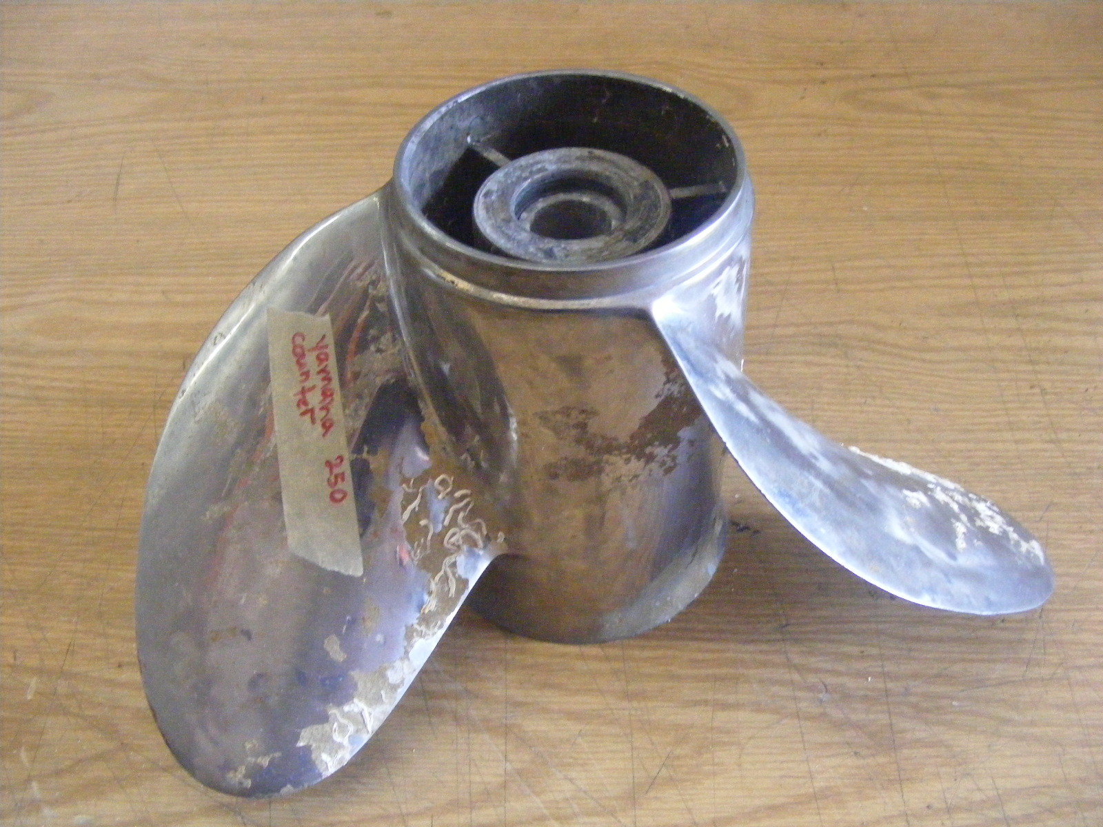 Yamaha Outboard 150175200225250 Propeller SS LH 3Bl COUNTER 141/2