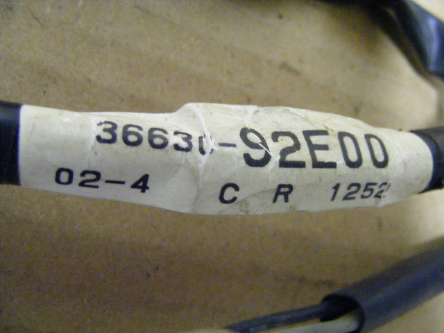 Suzuki Outboard Motor 36630-92E00 Instrument Wire Harness 40-225 HP Boat