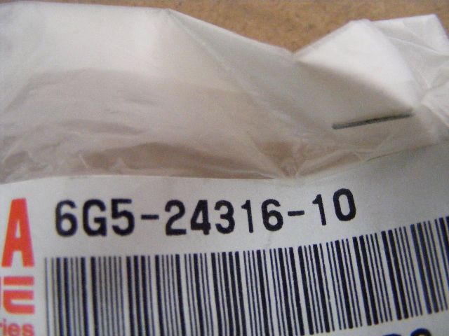 NEW Yamaha 6G5-24316-10 Pipe 6