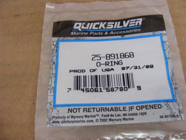 O-Ring Quicksilver 25-35276