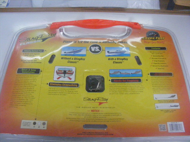 StingRay Classic Hydrofoil Black 25 HP and Up SR-1 MD