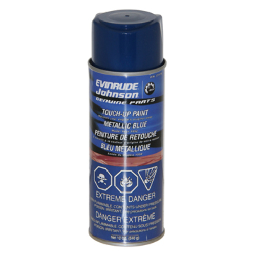 Johnson Evinrude OMC BRP Spray Paint Can BLUE Metallic 777175 Outboard