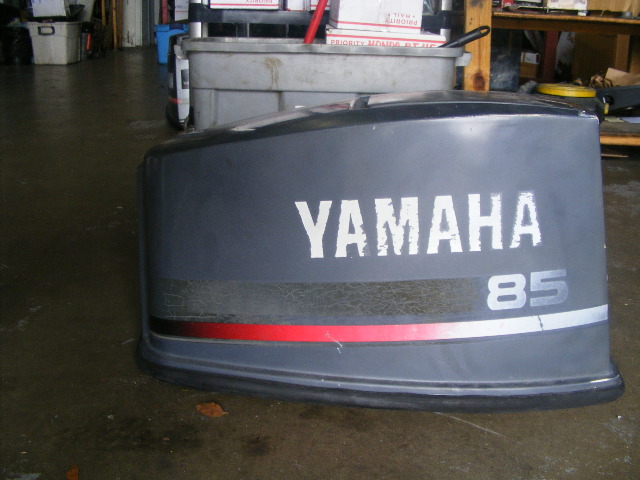 Yamaha 85 Hp Top Cowling Assembly 688 42610 31 4d 1996 Outboard Hp Top Cowling Assembly 688 42610 31 4d