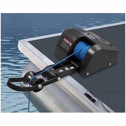 TRAC Pontoon T10109G3 Electric 12V Anchor Deck Winch 35Lb Freshwater