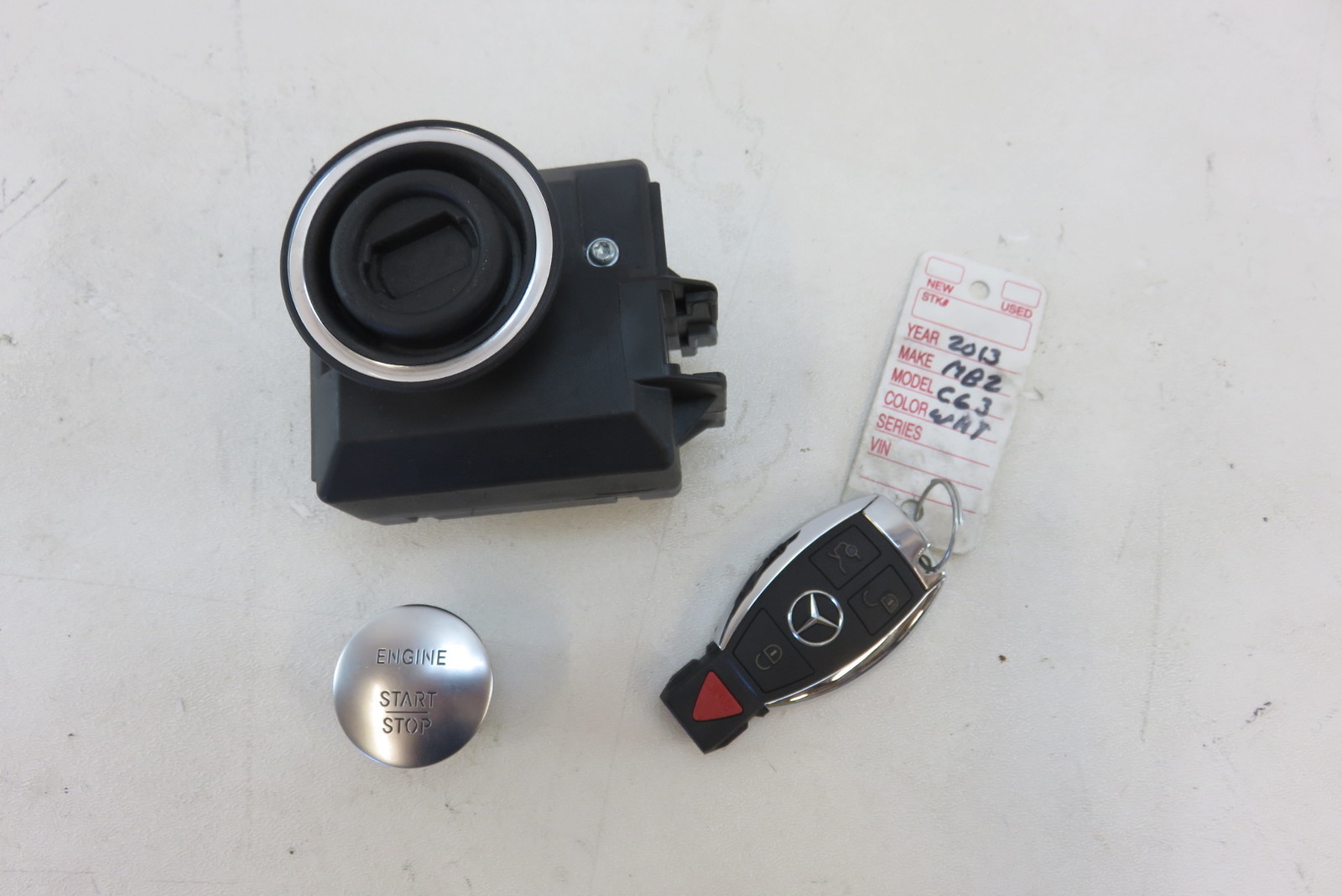 13 Mercedes W204 C63 C250 switch, ignition w/key 2079057301 S Auto Parts