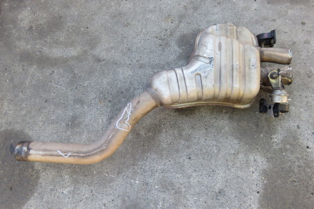 04 Bentley Continental GT left exhaust muffler 3w0253611 3w0000120