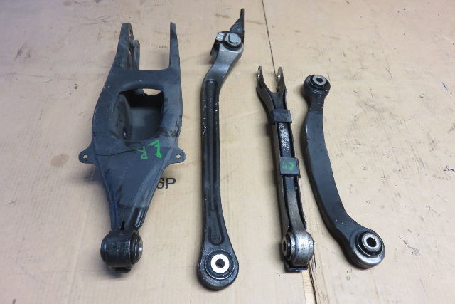 03 Mercedes R230 SL55 AMG left rear control arms set 2303500329 2303521105