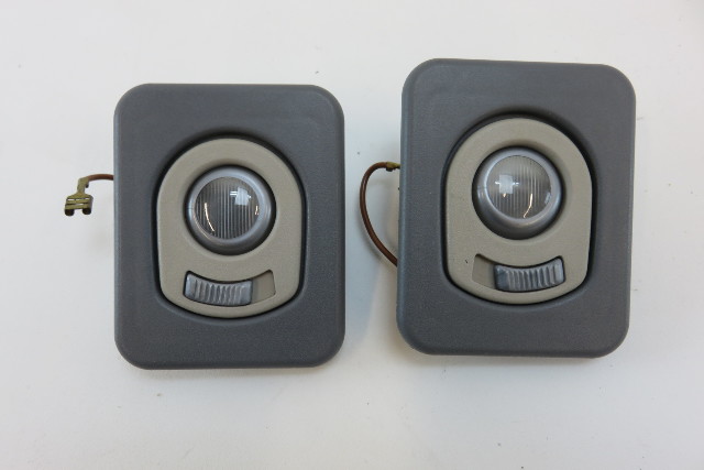 Mercedes W463 G500 G55 lamps, interior dome reading lights, (pair), gray