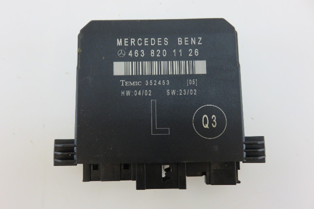 Mercedes W463 G500 G55 module, left rear door, 4638201126