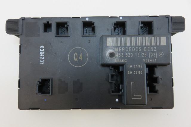 Mercedes W463 G500 G55 module, left front door, 4638201326