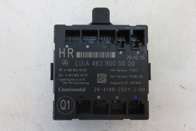 Mercedes W463 G63 G550 module, door, right rear 4639005000