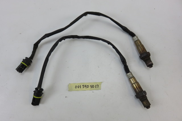 Mercedes R230 SL55 SL500 oxygen sensor set (2), 0015405017