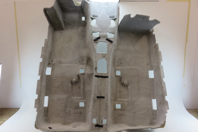 Mercedes R230 SL55 SL500 carpet, interior floor, alpaca gray 2306801640
