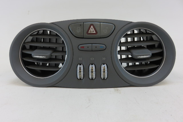 04 Mercedes R230 SL55 SL500 dash vent, center, gray 2308300054 SL500 SL600 SL65