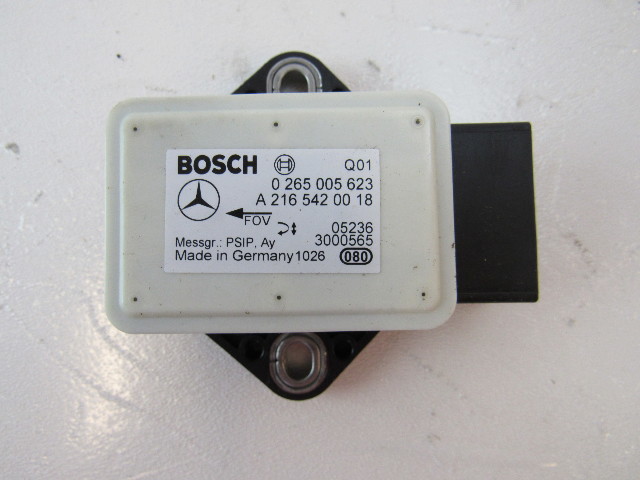 Mercedes R230 SL55 SL500 sensor, yaw rate, 2165420018