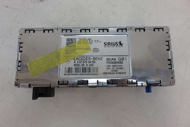 Mercedes W204 C63 C250 module, satellite radio sirius 2128706489