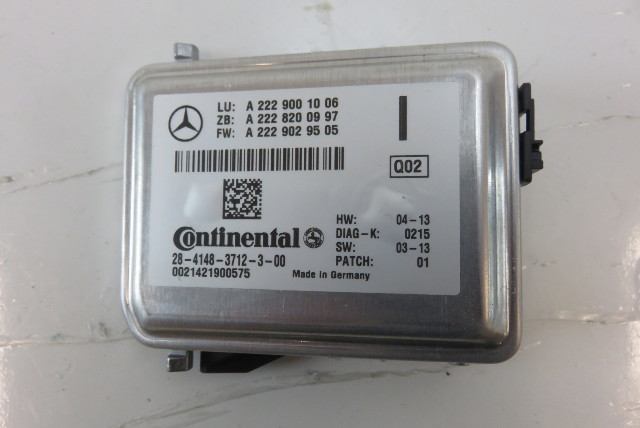 Mercedes W222 S550 camera, lane departure 2229001006