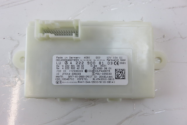 Mercedes W222 S550 module, keyless-go 2229008103