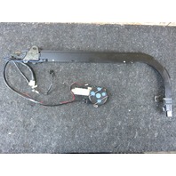 95 Ferrari 348 left LH seat belt rail track & motor 63637700 65377300