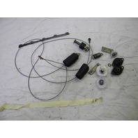 94 Rolls Royce Silver Spur left front window lift cable and rollers
