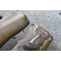 04 Bentley Continental GT left exhaust muffler 3w0253611 3w0000120