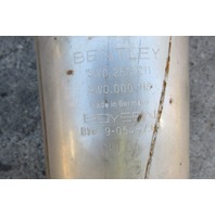 04 Bentley Continental GT left exhaust pipe catalytic converter 3w0253211