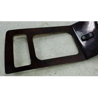 02 Mercedes W463 G500 center console wood grain trim