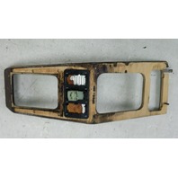 02 Mercedes W463 G500 center console wood grain trim