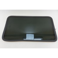 Mercedes W463 G500 G55 window glass, back 5th door w/seal 4637400657