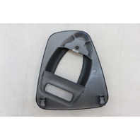 Mercedes W463 G63 G550 trim, seat belt cover, center rear, black 4638680056