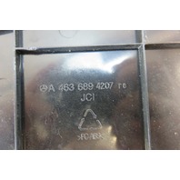 Mercedes W463 G63 G550 cover, dash side, right, black 4636894207