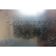 Mercedes W463 G63 G550 trim, rear door paneling, black 4637470271