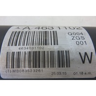 Mercedes W463 G63 G550 driveshaft, rear 4634101102