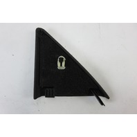 Mercedes R230 SL55 SL500 cover, right interior mirror bolts dark gray 2307200211