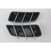 Mercedes R230 SL55 SL500 grille set, hood air vent, left right, SL65 SL600 SL63