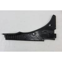 Mercedes R230 SL55 SL500 cover, right flap trim, 2306901241, black, SL600 SL65