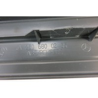 Mercedes R230 SL55 SL500 trim, door step sill, right inner, 2306800235 dark gray
