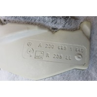 Mercedes R230 SL55 SL500 carpet, interior floor, alpaca gray 2306801640