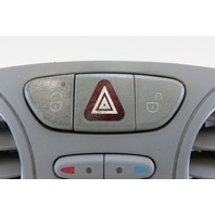 04 Mercedes R230 SL55 SL500 dash vent, center, gray 2308300054 SL500 SL600 SL65